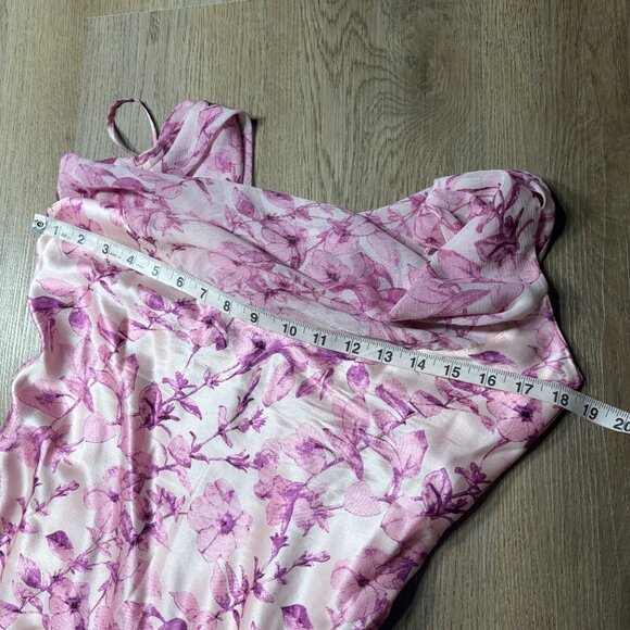 Cinq à Sept Pink Floral Maxi Dress - Picture 11 of 13